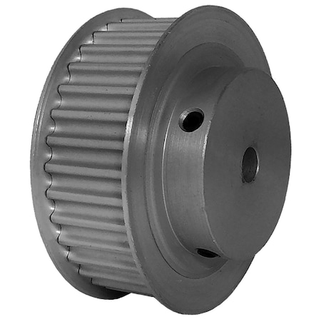 B&B Manufacturing 34-5P15-6FA3, Timing Pulley, Aluminum, Clear Anodized, 34-5P15-6FA3